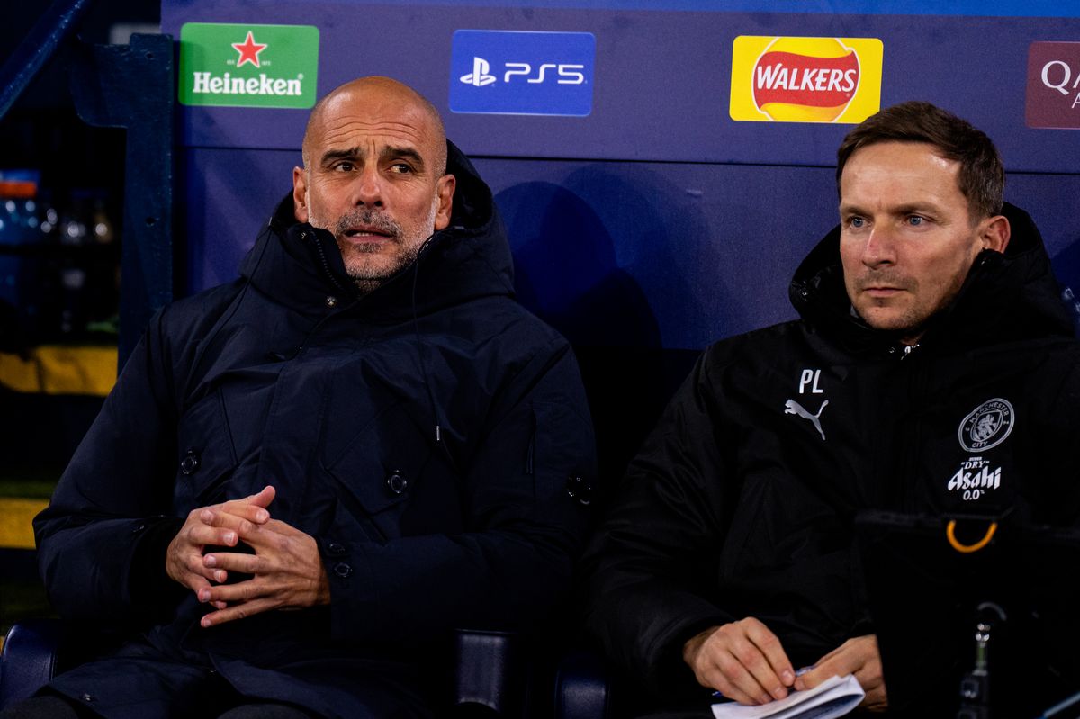Pep Guardiola and Pep Lijnders