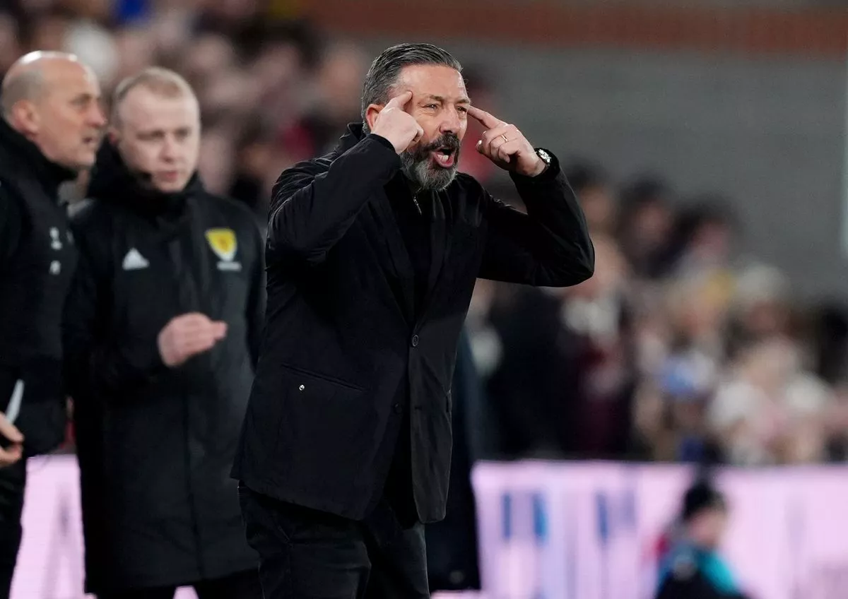 Hearts manager Derek McInnes