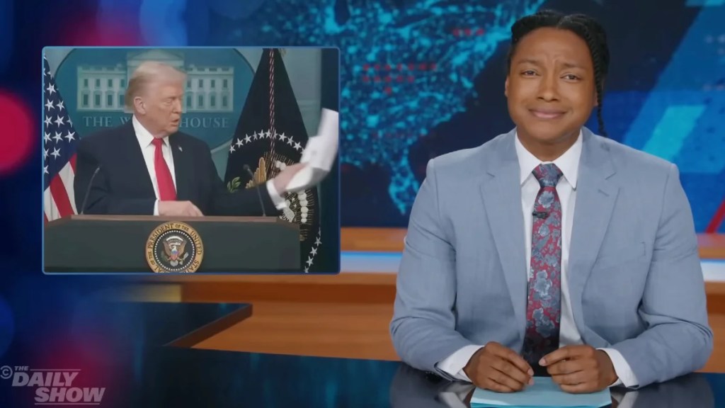 ‘Daily Show’ Says Europe Taught Americans an Important Lesson About Trump: ‘Just Tell That Man No!’ | Video
