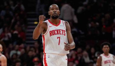 Kevin Durant passes Wilt Chamberlain for 7th on the NBA's career scoring list