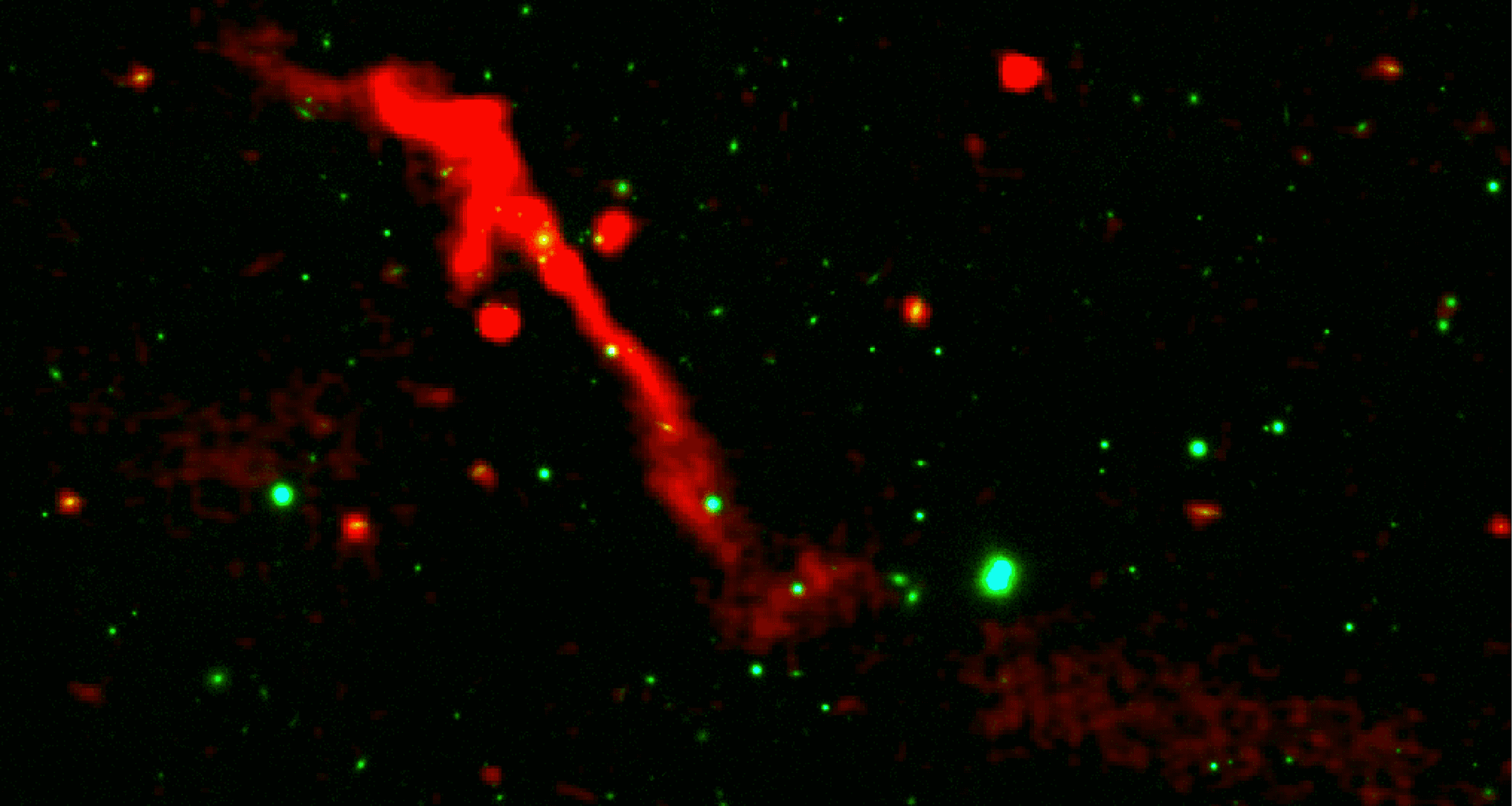 Astronomers Captured a Rare Image of a Supermassive Black Hole Erupting Like a Cosmic Volcano After 100 million Years of Silence