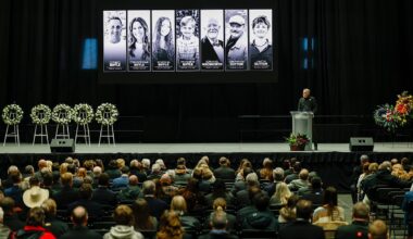 Memorial service held for former NASCAR driver Greg Biffle