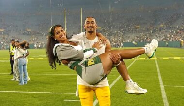 Green Bay Packersquarterback Jordan Love is expecting his first child with wife Ronika Stone