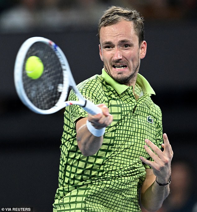 Medvedev has been in impressive touch at the Brisbane International, and faces American Alex Michelsen on Saturday night in a semi-final