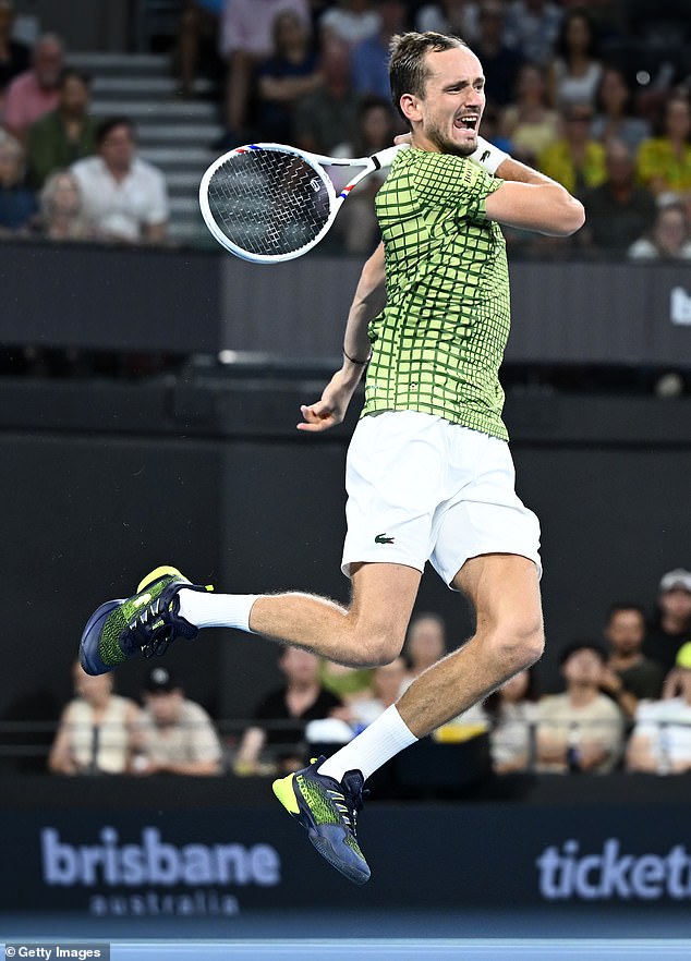 Medvedev is building towards the Australian Open, where he is a three-time finalist