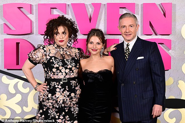 Mia is joined in the exciting mystery by acting icon Helena as her mother, Lady Caterham and Martin Freeman in the role of Superintendent Battle