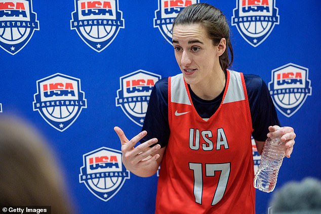 Clark returned to the court last month to train with Team USA in Durham, North Carolina