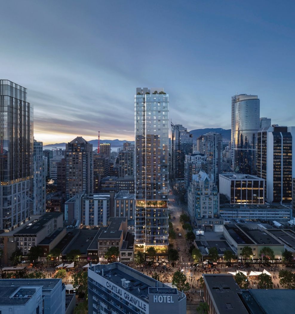 1105-1109 Granville Street Vancouver hotel
