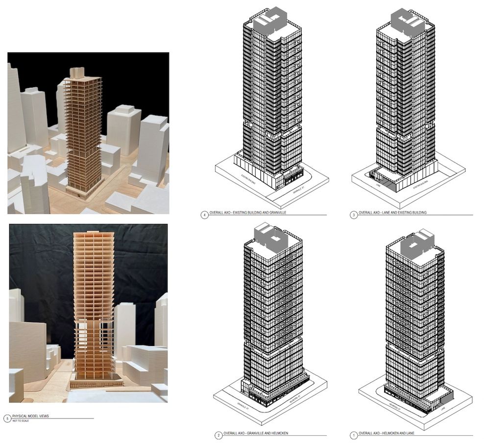 1105-1109 Granville Street Vancouver hotel