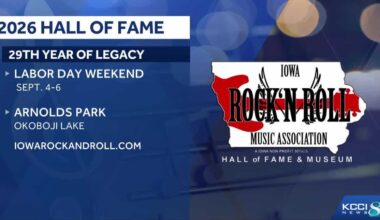 Iowa Rock 'n Roll Music Association announces 2026 Hall of Fame inductees