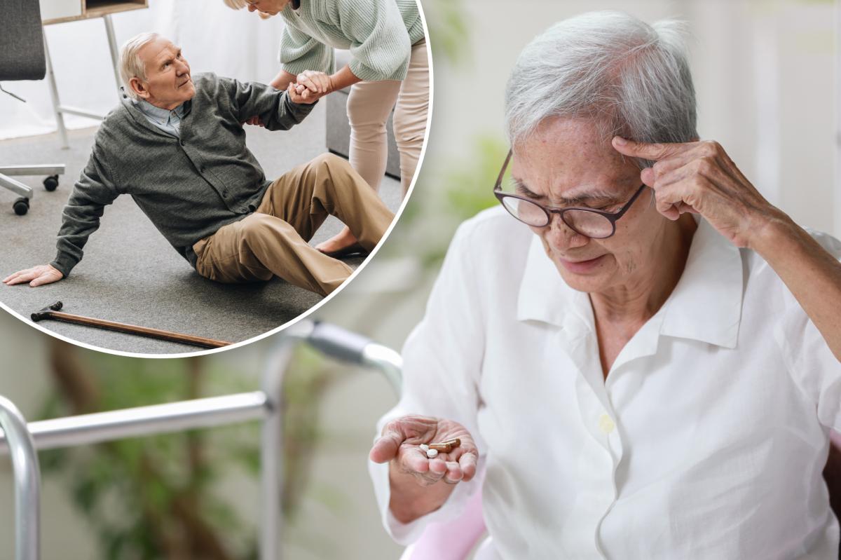 Brain-altering meds linked to falls, confusion being prescribed to 25% of older adults with dementia