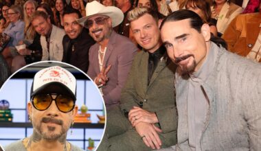 AJ McLean 'immediately' set boundaries with Backstreet Boys, telling them, 'Call me Alex'