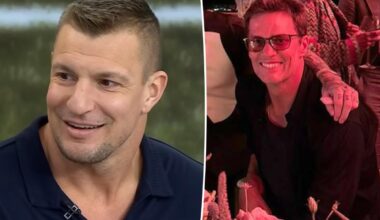 Rob Gronkowski gives rare look into Tom Brady's single life