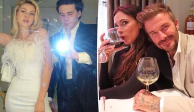 Brooklyn Beckham and Nicola Peltz couldn't be happier on date night