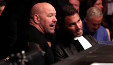 Dana White: Eddie Hearn suddenly ‘confrontational’ as Zuffa Boxing launches: ‘He’s talking like a politician now’