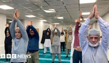 Bradford mosque's 'shock' at viral pilates class video