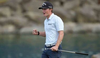 Teenager Blades Brown one shot off American Express lead