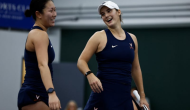 No. 14 women’s tennis opens dual season with trio of decisive wins - The Cavalier Daily