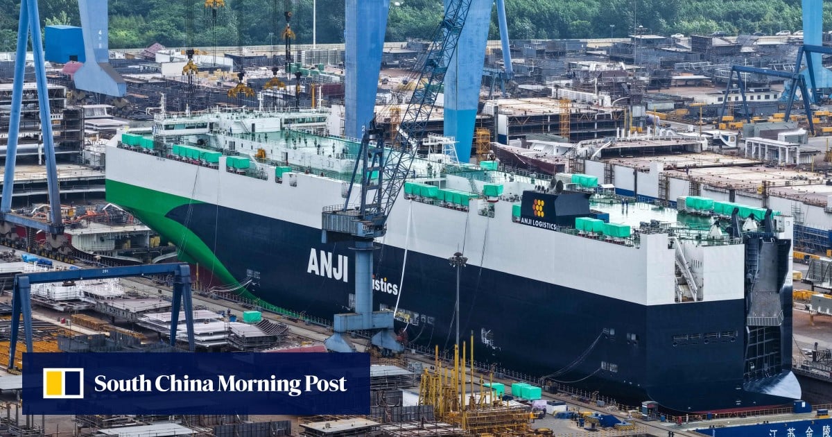 China’s shipyards still lead the world, but US threats took a toll in 2025