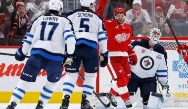 NHL-worst Jets struggle to find offence in 2-1 loss to Red Wings