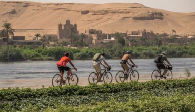 Experience the beauty of egypt's rural landscapes on a cycling journey through the nile valley. Description: cycle along the banks of the nile river, exploring small villages and ancient monuments in