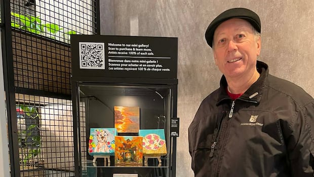 How mini galleries are helping artists get their work noticed in Moncton