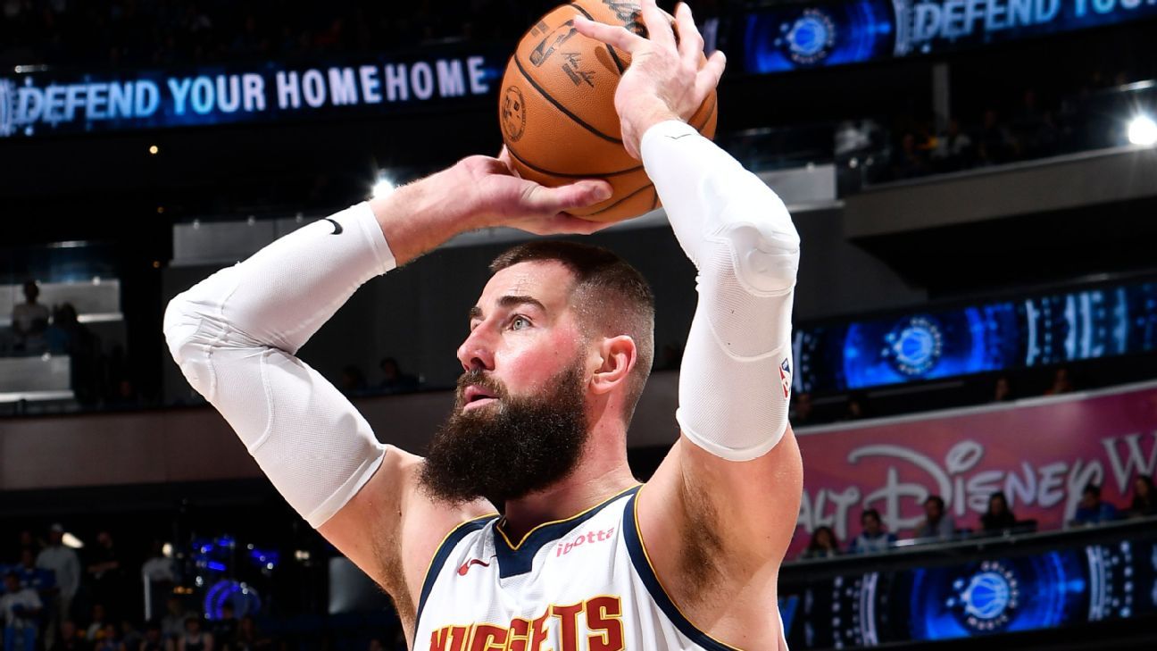 Nuggets' Jonas Valanciunas (calf) to be reevaluated in 4 weeks