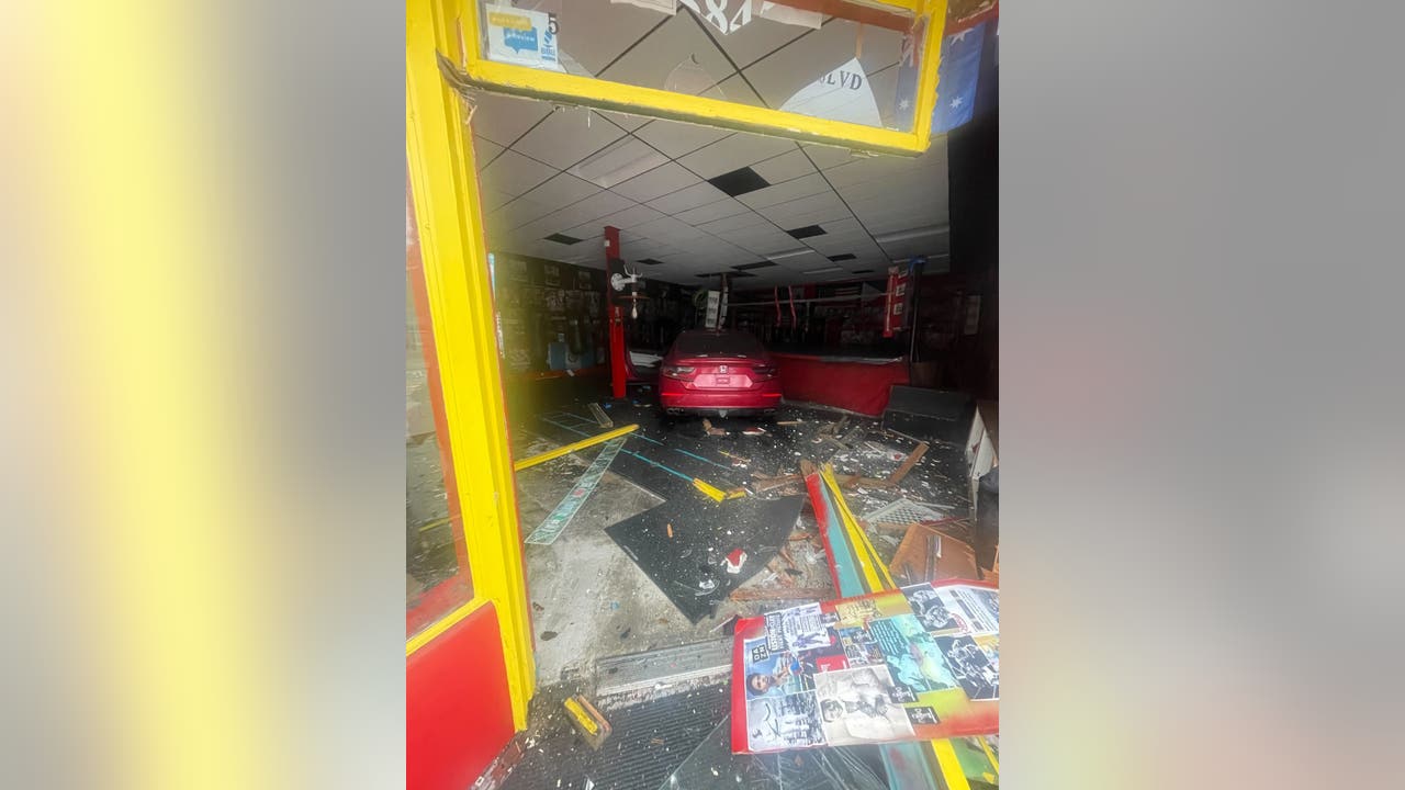 Historic boxing ring, used by George Foreman, damaged after car crashes into Oakland gym