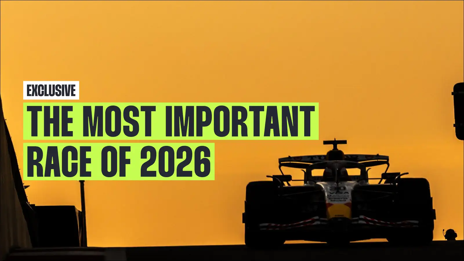 The most critical race of F1 2026 revealed