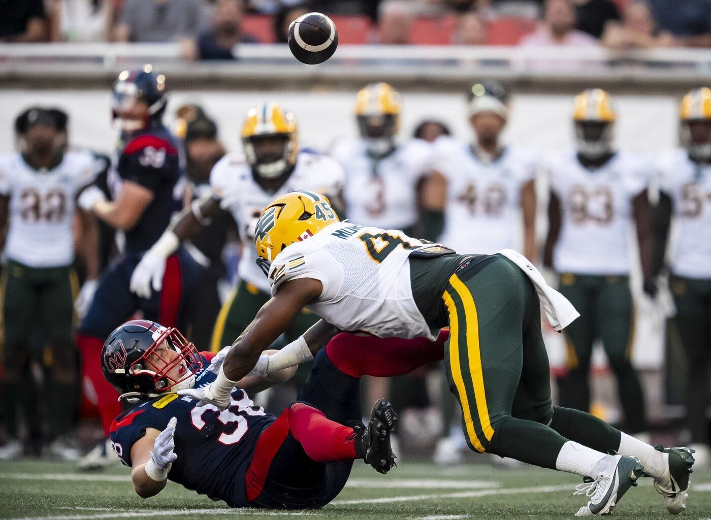 Elks send American linebacker Nyles Morgan to Redblacks for swap of picks