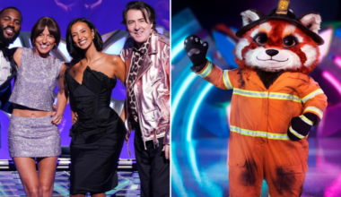 ITV makes last-minute edit of The Masked Singer as it removes contestant over 'potential insensitivities' after Swiss fires