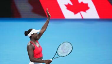 Mboko, Auger-Aliassime lead Canada past China at United Cup tennis event