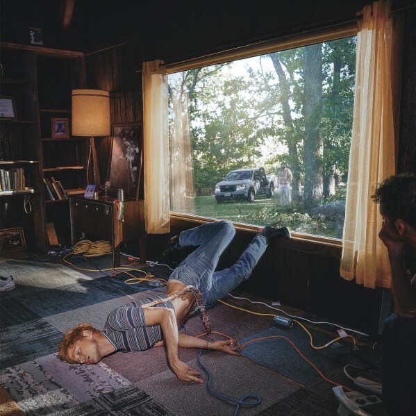 This image released by Matador Records shows album art for "Glory" by Perfume Genius. (Matador via AP)