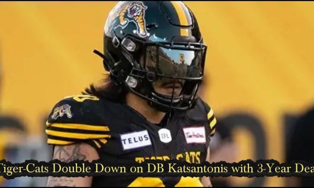 Tiger-Cats Double Down on DB Katsantonis with 3-Year Deal