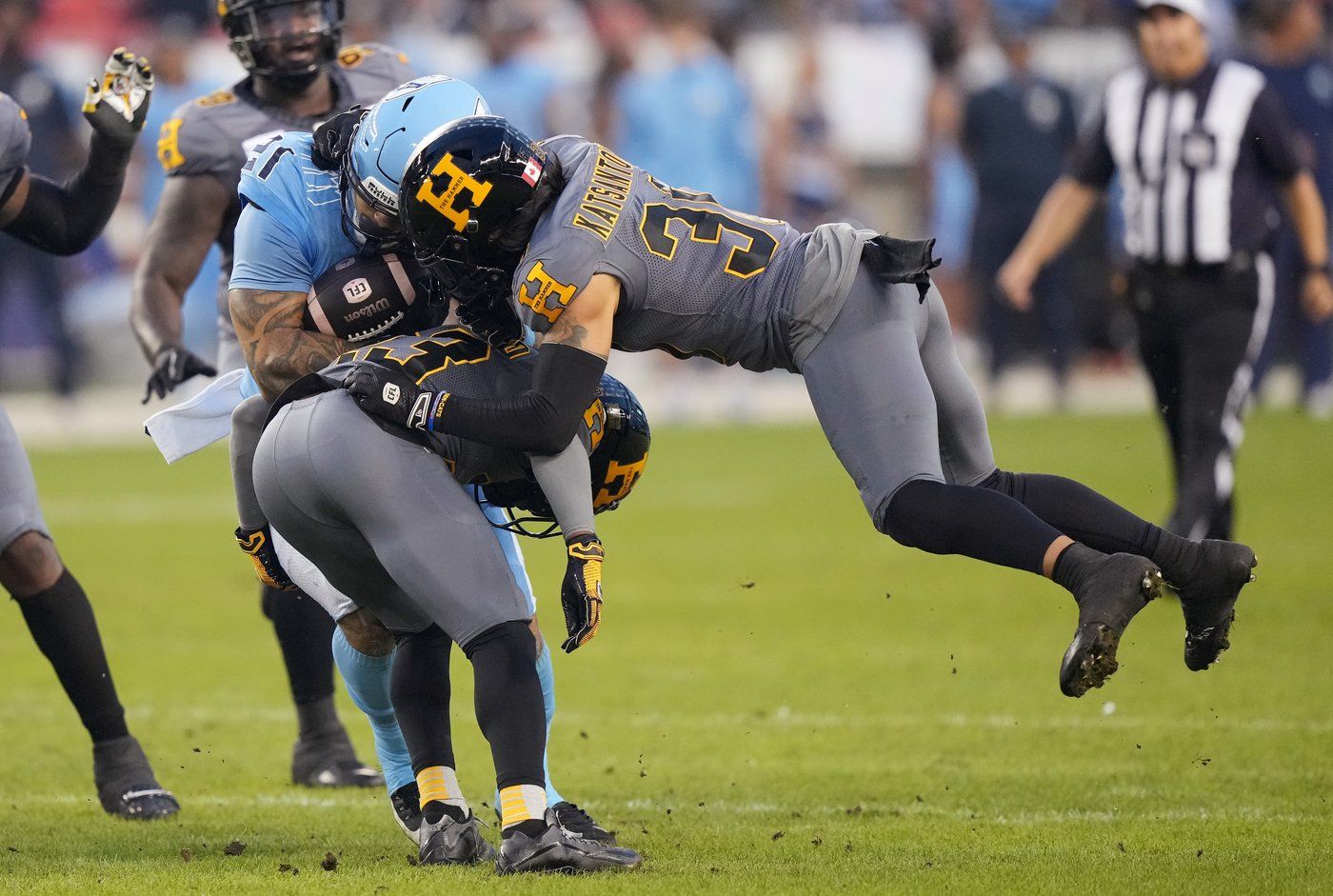 Veteran safety Katsantonis signs three-year extension with Hamilton Tiger-Cats