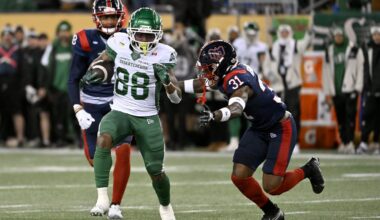 Source: Riders’ receiver Meyers signs deal with Cincinnati Bengals | NanaimoNewsNOW
