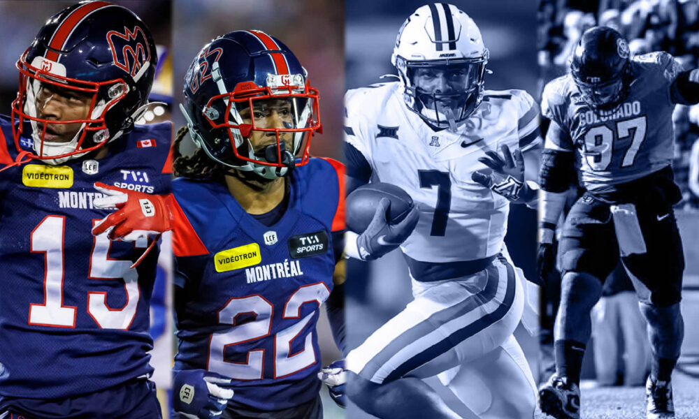 Montreal Alouettes Extend WR Alexander Hollins, Release CB Dionte Ruffin, Sign RB Quali Conley and DL Chidozie Nwankwo