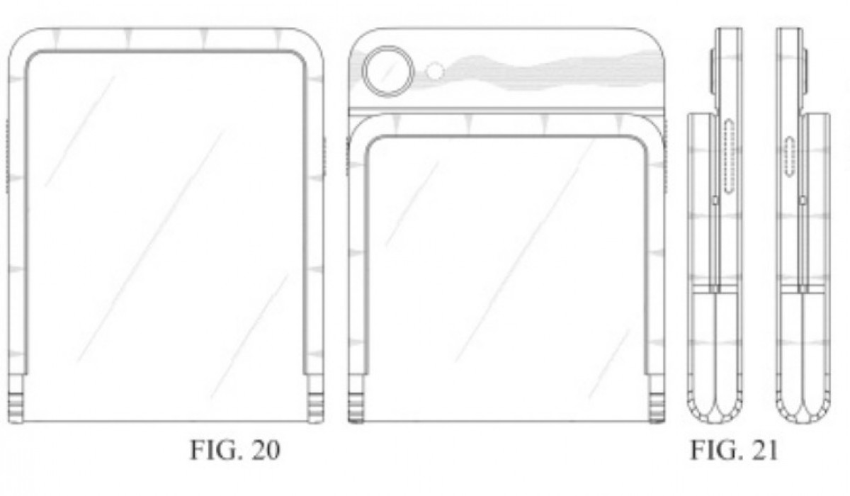 Samsung patent shows flip phone with a 360-degree hinge 