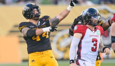 Hamilton Tiger-Cats release veteran American defensive lineman Casey Sayles