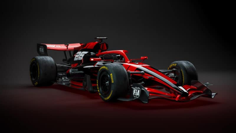 2026 F1 car render