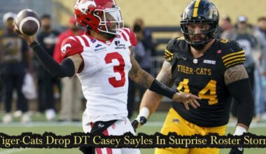 Tiger-Cats Drop DT Casey Sayles in Surprise Roster Storm