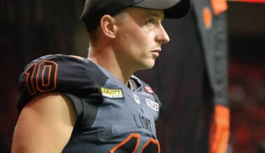 The BC Lions have signed kicker Sean Whyte, a White Rock native, to a one-year contract extension. (Amun Grewal/BC Lions photo