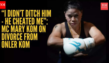 “I didn’t ditch him - he cheated me”: MC Mary Kom addresses affair rumours amid divorce from Onler Kom