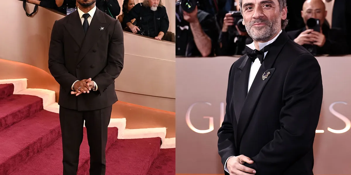 Brooches Are All Over The Golden Globes Red Carpet.