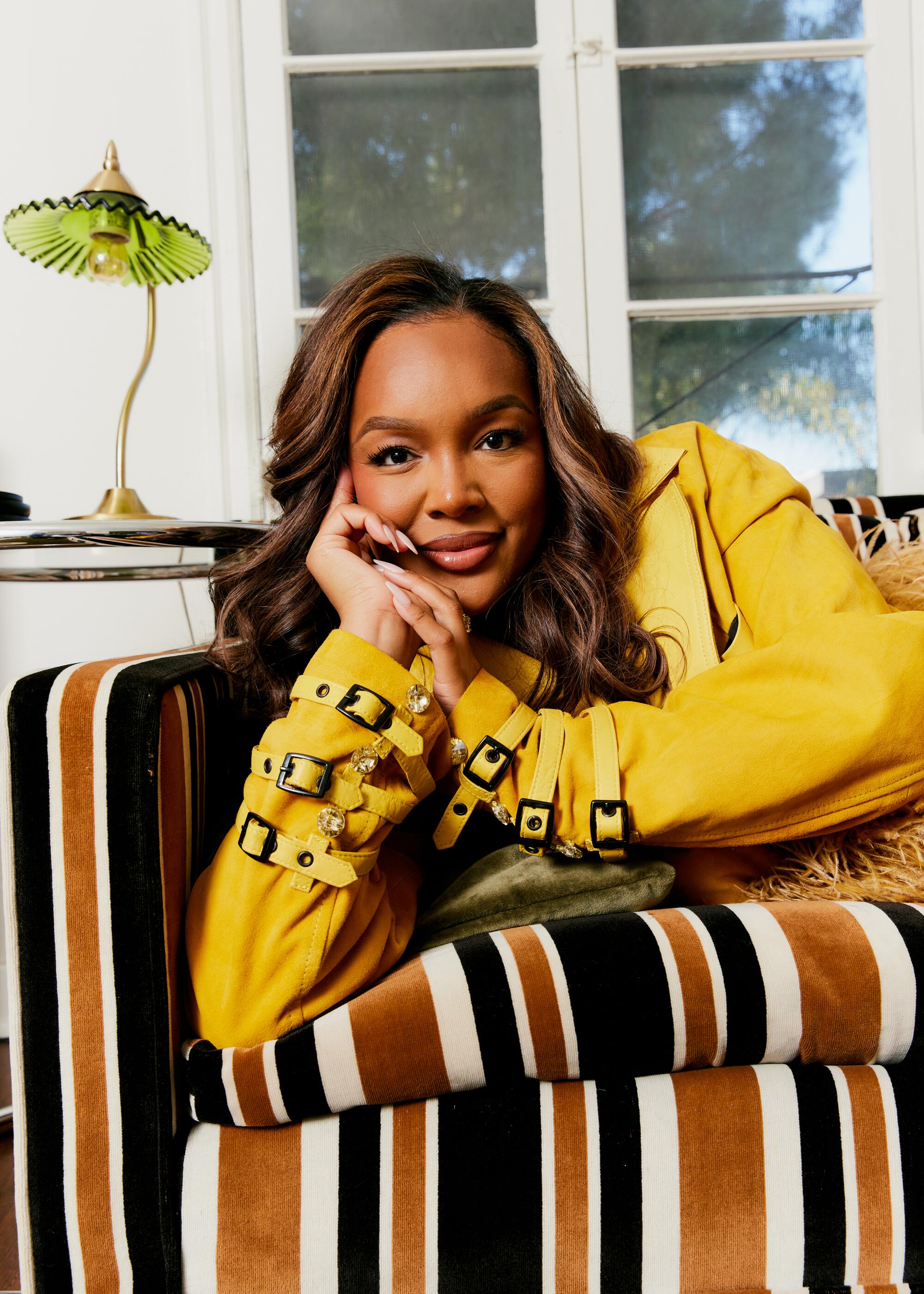 Stylist Brittany Hampton. 