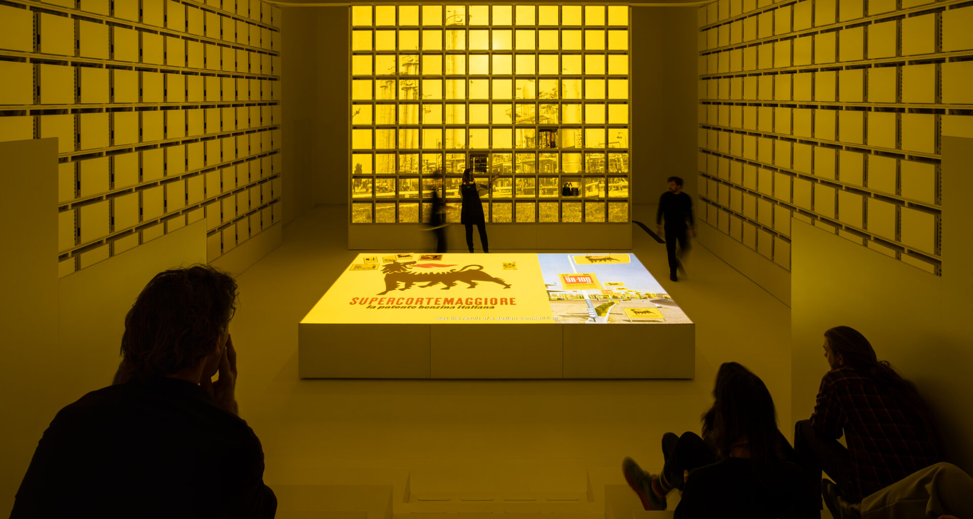 CRA–Carlo Ratti Associati and Italo Rota Transform MAE Carbon Fiber Archive Into an Interactive Museum in Italy