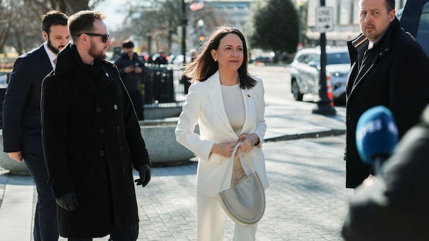 Trump meets with Venezuelan opposition leader Machado after U.S. seizes 6th tanker