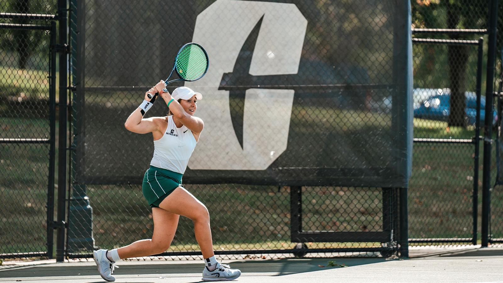 Women's Tennis schedule release graphic