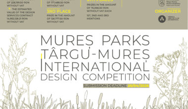 Mureș Parks, Târgu Mureș, Romania, International Design Competition