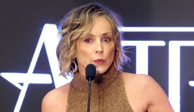 Sharon Stone Uses Acceptance Speech To Call Out Rude ‘Kids’ At The Ceremony: ‘F**k You!’